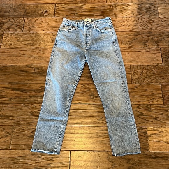 Agolde Denim - Agolde Nico High Rise Slim Ankle Size 26